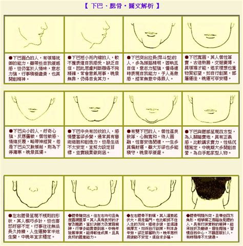 面相 下巴長|由下巴形狀看你下半生福氣